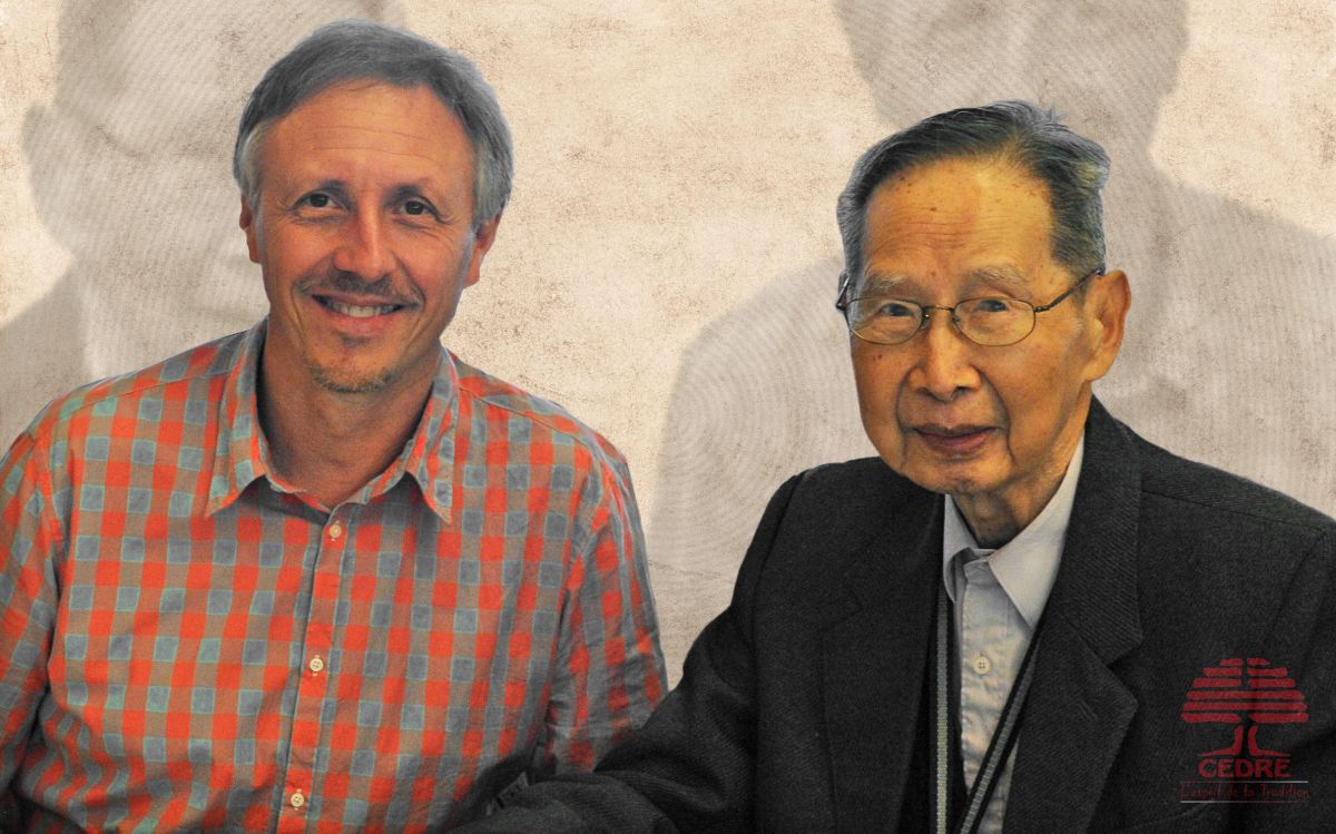 Patrick Shan et le Dr Leung Kok Yuen